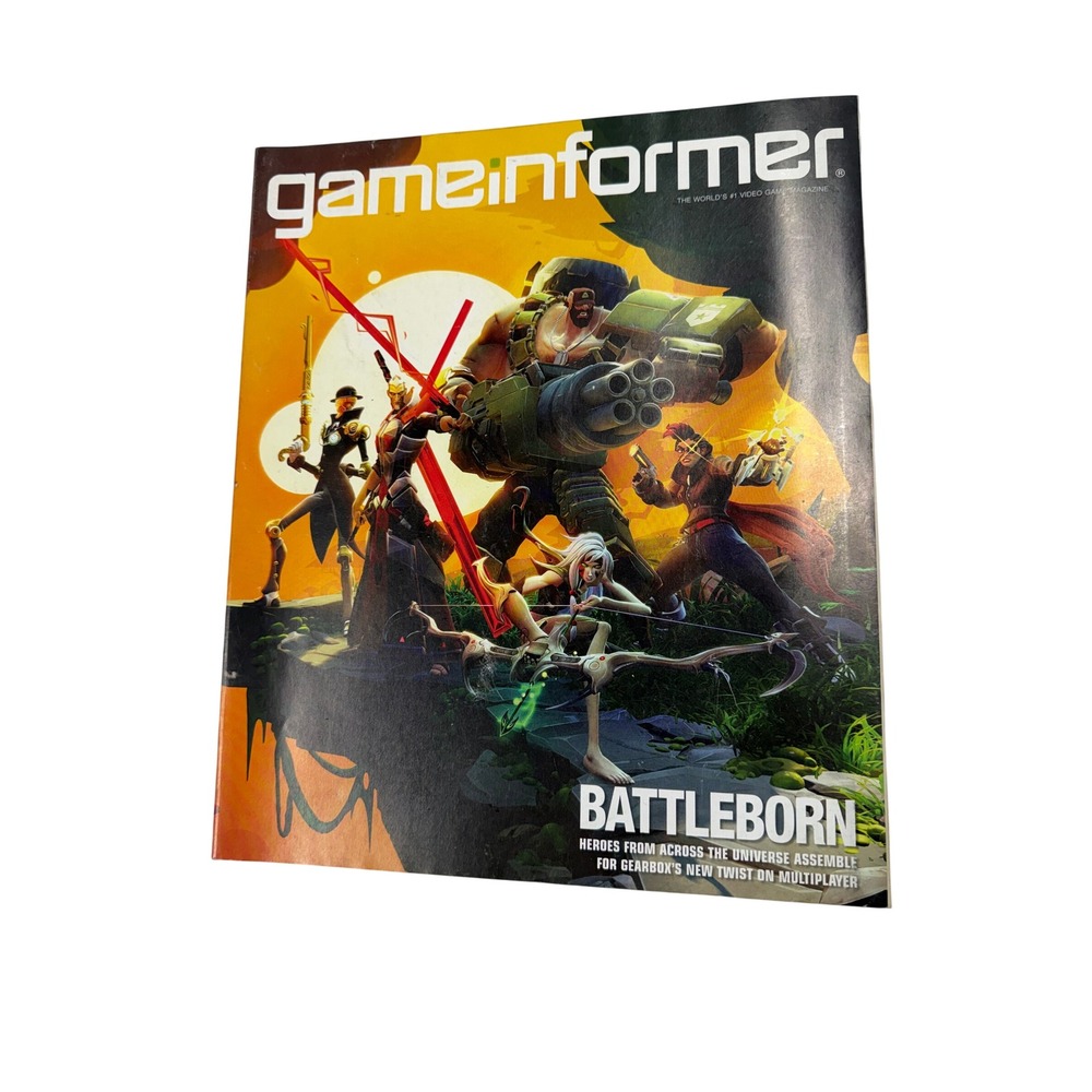 Game Informer Magazine Issue 266 Battleborn Gearbox Cover June 2015